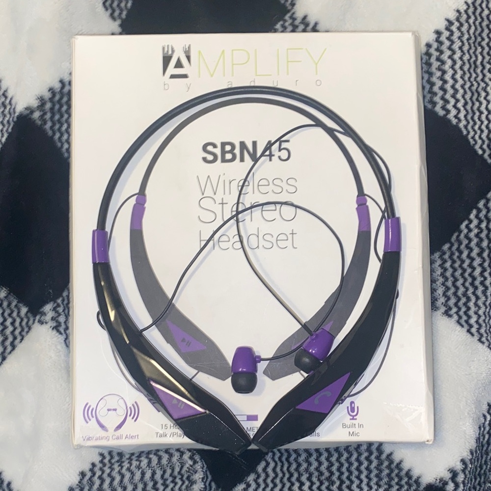 AMPLIFY SBN45 Wireless Stereo Headset